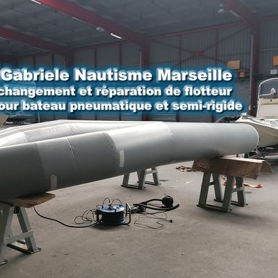 Préparez votre saison 2025 ! Gabriele réparation Oversea-France Spécialiste bateau semi-rigide sur MARSEILLE et région PACA ! changement et réparation de flotteur