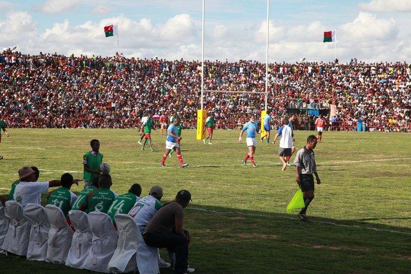 Inauguration du Kianja (Stade) Makis de Madagascar, à Andohatapenaka, par le Président Andry Rajoelina. 3ème partie. Photos: Harilala Randrianarison