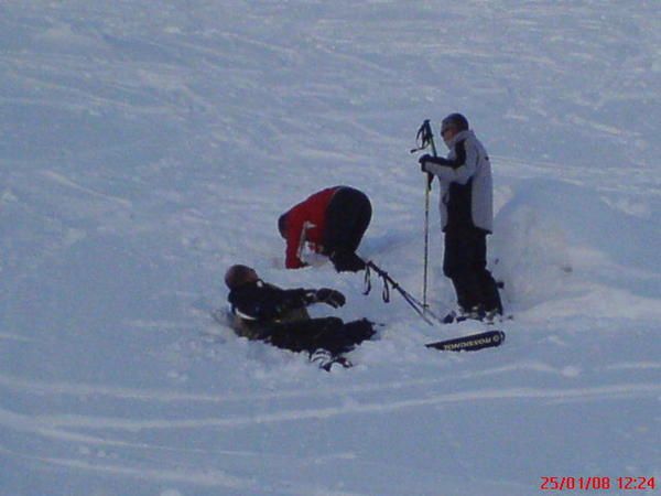 Ski avec le groupe de Gaulois!