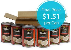 Thai Kitchen Coconut Milk, Only $1.51 per Can Shipped on Amazon!
