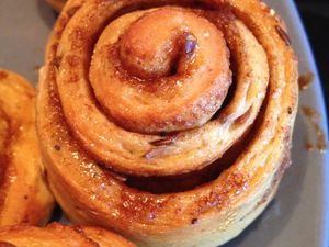 Cinnamon Rolls ou petits pains à la cannelle