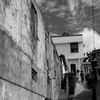 Martinique, le Prêcheur, ruelle.