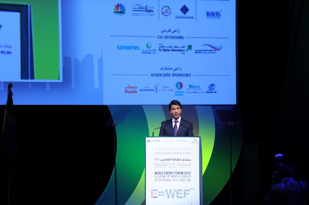 Le Président Andry Rajoelina au Forum Mondial de l'Energie 2012 à Dubaï, organisé par l'ONU. Photos: Harilala Randrianarison