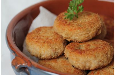 Croquettes au thon & ricotta (olives, câpres)