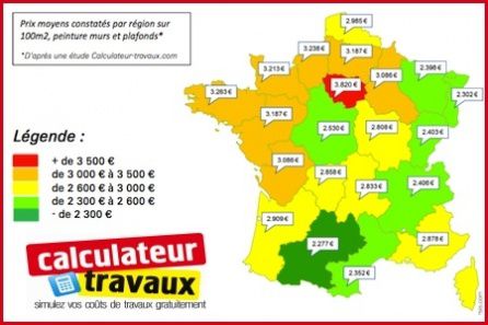 Les travaux de rénovation en Ile-de-France coûtent 40% plus cher qu’en Midi-Pyrénées.