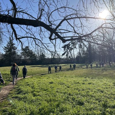 Marche Nordique bois de Vincennes - 6,6 km.