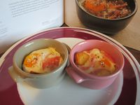 Oeuf Cocotte au jambon de Noisette