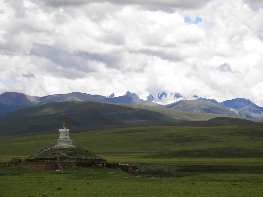 Photos prises au Tibet aux alentours de l'éclipse du 22 juillet 2009