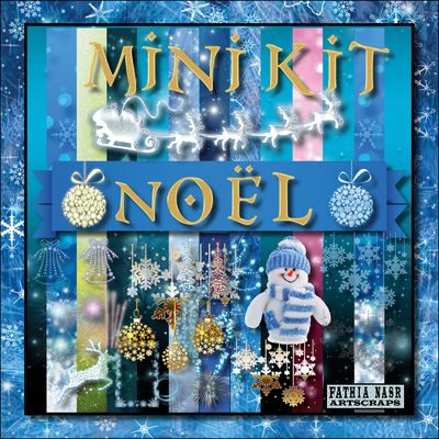 Mini kit en téléchargement gratuitement thème "Noël" (Freebie)