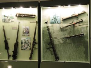 Les armes utilisées pendant la Guerre