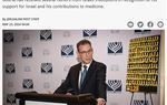 Israel honra al director ejecutivo de Pfizer, Albert Bourla. Otra vez...