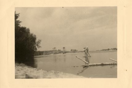 Premier pas sur la Loire