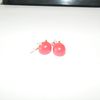 boucles d'oreilles pommes