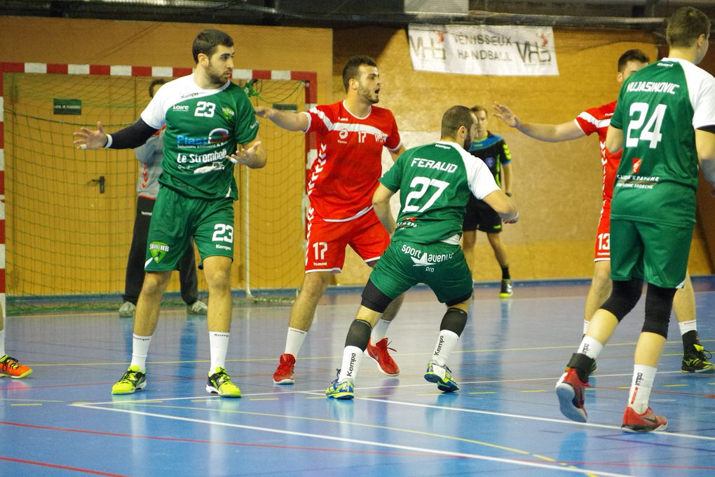 Les Vénissians ont éliminé Saint-Etienne Handball (N1) au 4e tour de la Coupe de France