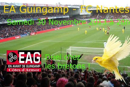 Avant match Gunigamp - Nantes (L1-J15)