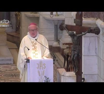 L’homme ne vit pas seulement de pain, mais de toute parole qui sort de la bouche de Dieu.