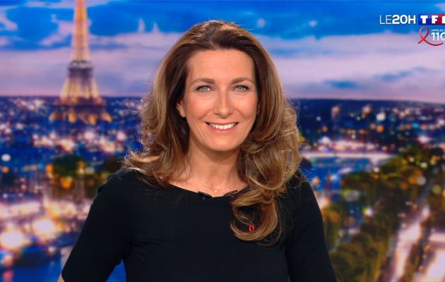 Anne-Claire Coudray Le 20H TF1 le 26.03.2021