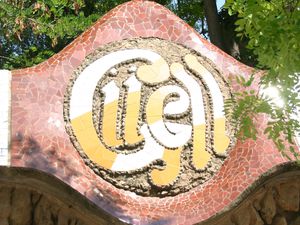 L'entrée du Park Guell