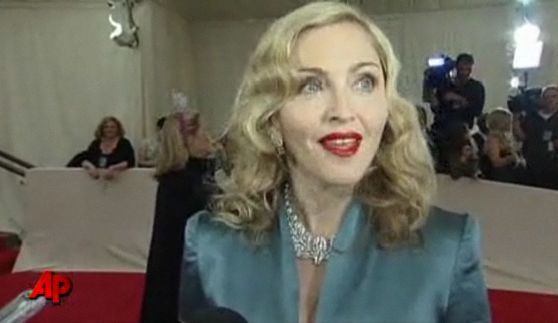 Madonna at Met Gala 2011 in New York - May 2, 2011