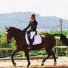 2 championnes de dressage aux ecuries de nandax