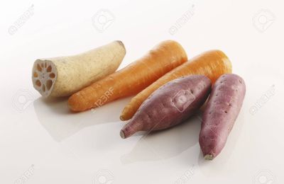 Ecrasé de patate douce et carotte 