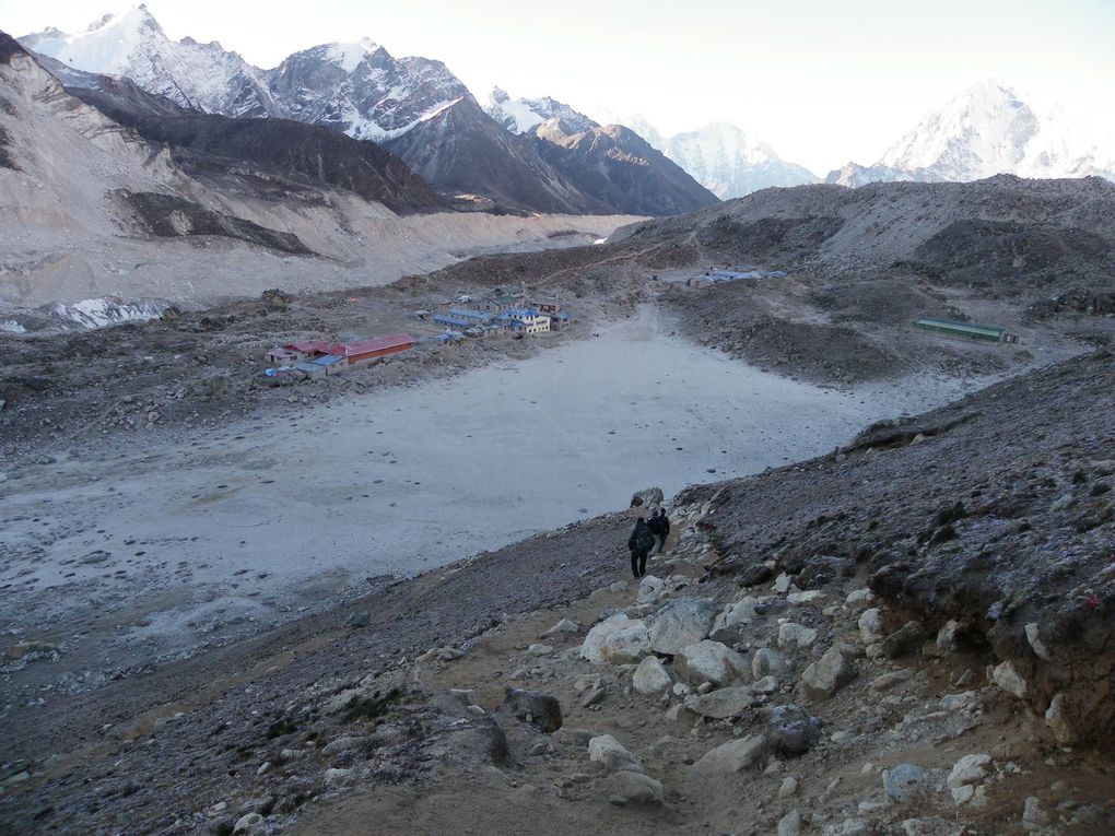 De Gorakshep à Kalapattar à Pheriche