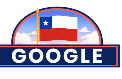 Fiestas patrias 2018 : un google doodle simple mais efficace !
