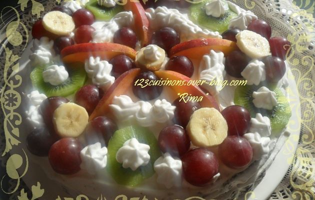 Le Gateau D Anniversaire De Mon Papa 1 2 3 Cuisinons