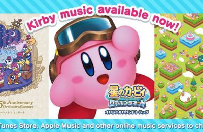 Trois albums de Kirby music publiés à l'international