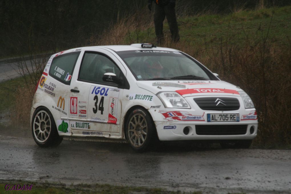 Premier rallye de la saison 2010 dans le Nord de la France