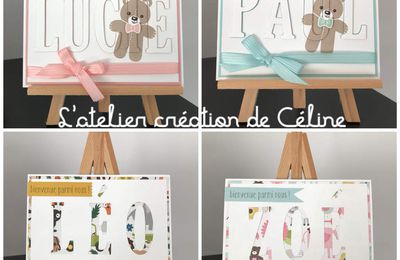 Faire-part et carte collection « prénoms »