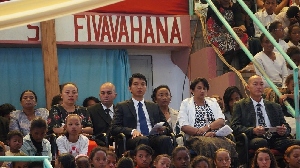 Messe d'ouverture des VIè Assises Nationales des Médecins Catholiques de Madagascar, en présence du Président Andry Rajoelina. 2è partie. Photos: Harilala Randrianarison