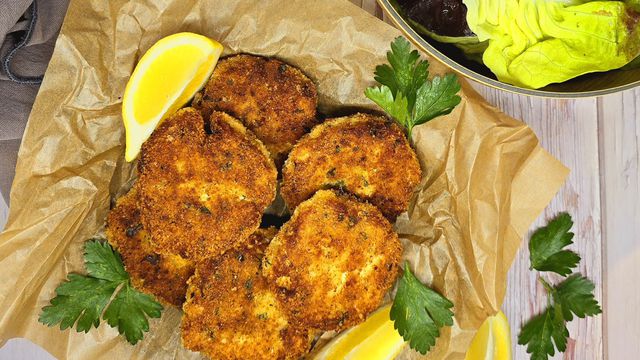 Croquettes de poisson aux agrumes