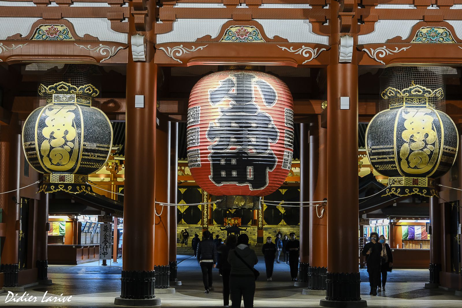 TEMPLE SENSO-JI ASAKUSA KAMINARI-MON TOKYO 浅草寺