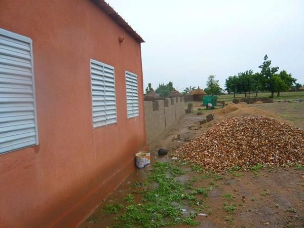 Agrandissment de l'école d'Oumnoghin