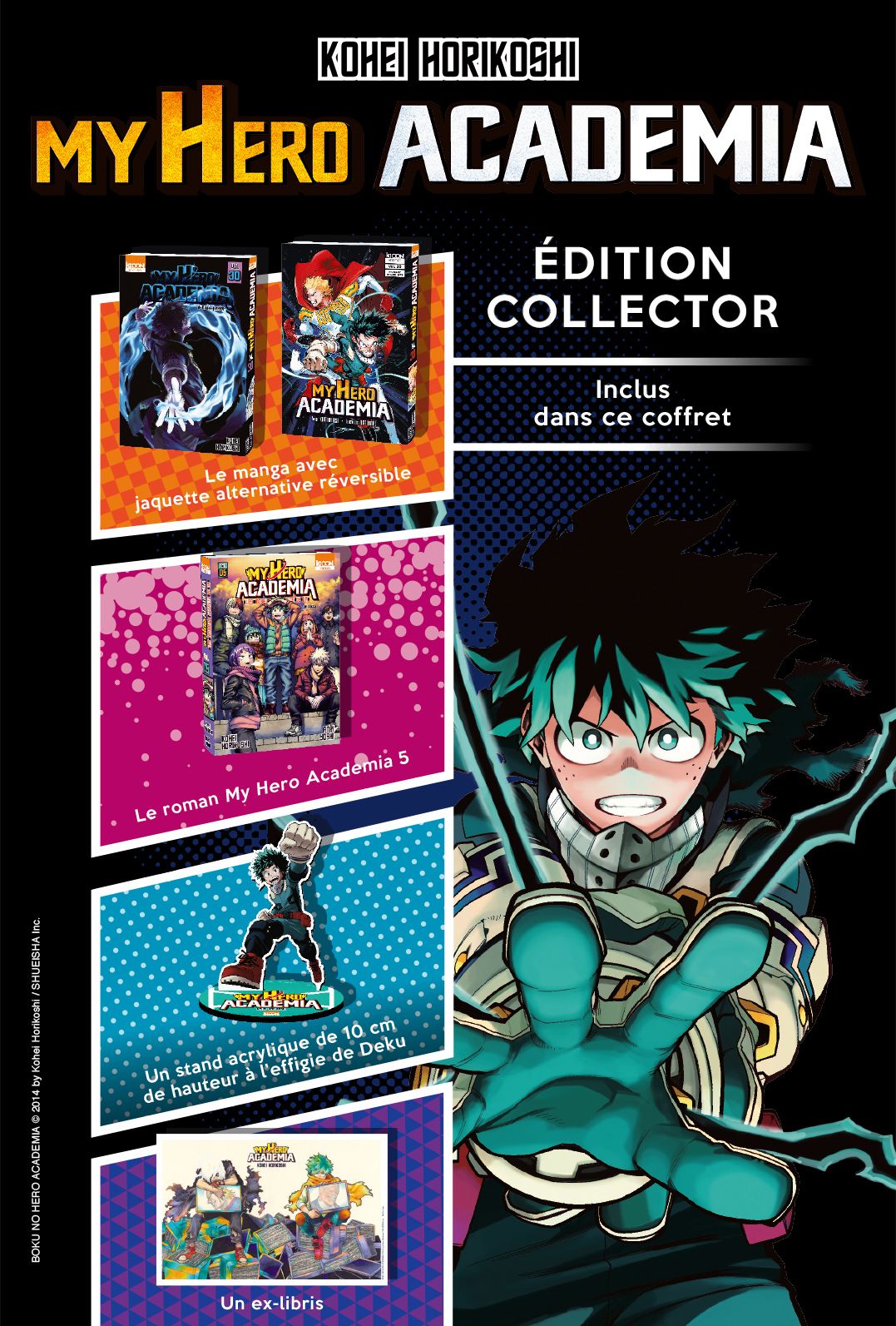 Edition Collector My Hero Academia Tome 30 Nouveau coffret collector pour le tome 30 de "My Hero Academia" ! -  Otakuplayer