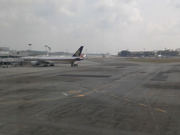 Aeroport de Singapor, ecran et siege dans lavion, espace détente, enfants, fumeur, 