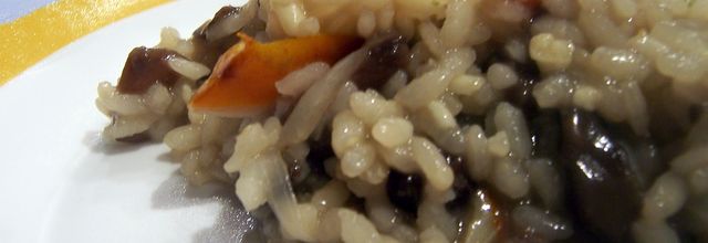 Risotto aux champignons