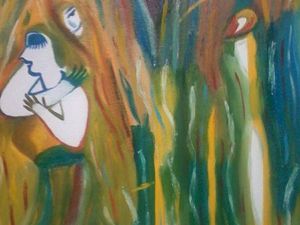 Les œuvres de l'artiste peintre marocaine Najia AMARI - أعمال الفنية للفنانة التشكيلية نجية عماري‎ ‎