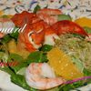 Salade de Homard aux agrumes