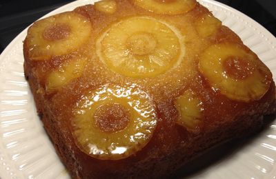 Gâteau renversé à l'ananas 