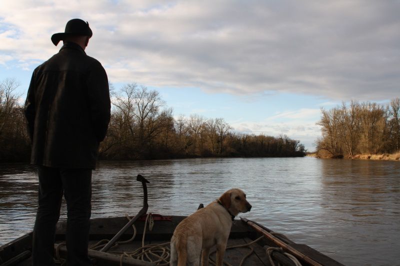 Le 27 décembre 2013, Le Lion d'Or effectuait son premier vrai voyage de remonte sur la rivière Allier