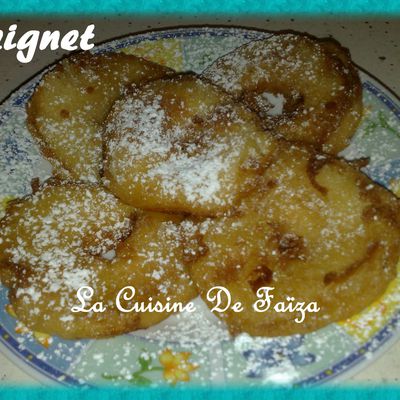 Beignets aux pommes