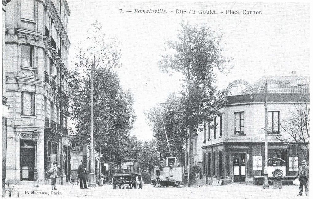 Collection de cartes postales anciennes de lieux, de personnes ou d'évènements romainvillois souvent oubliés.