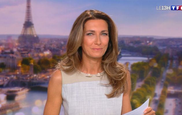 Anne-Claire Coudray Le 13H TF1 le 26.09.2021