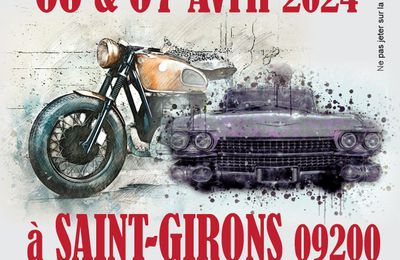 La première bourse auto-rétro de Saint-Girons c'est ce weekend !