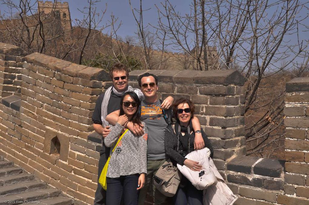 Pékin : temple des lamas et la Grande muraille