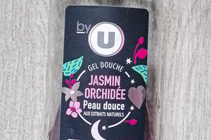 By U, Gel douche, Jasmin Orchidée