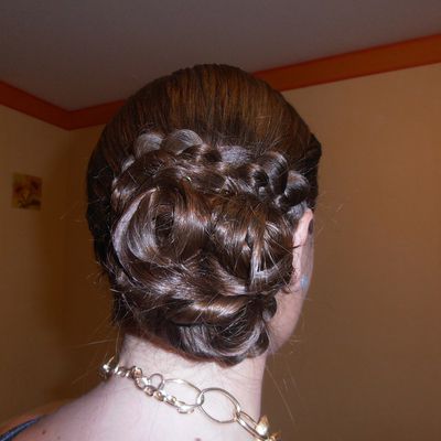 Coiffure de soirée