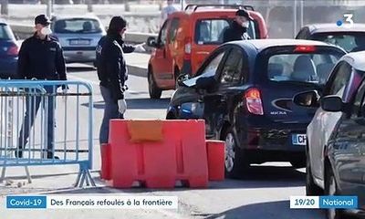 Virus - A la frontière italienne, les contrôles sont nombreux - Des dizaines de Français obligés de faire demi-tour
